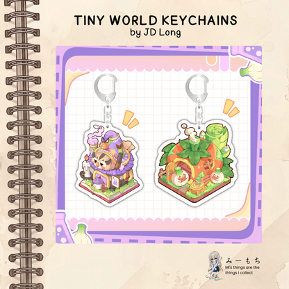 Tiny World Keychains by Jianda Long