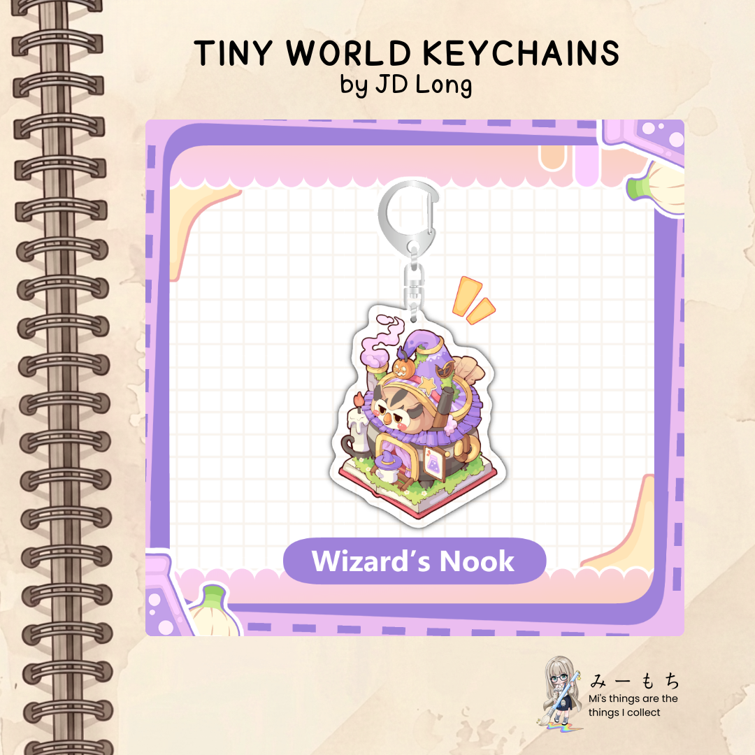 Tiny World Keychains by Jianda Long
