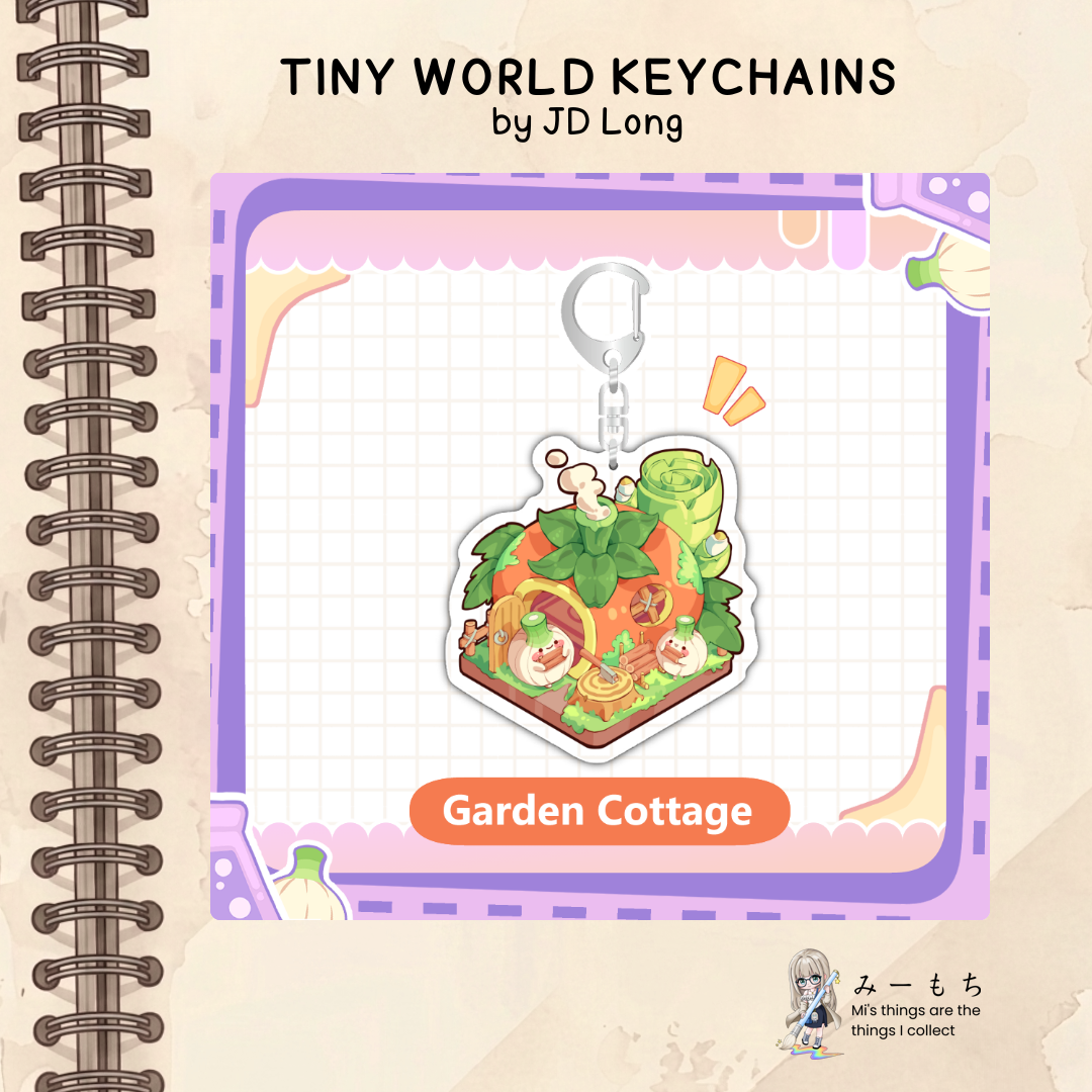 Tiny World Keychains by Jianda Long