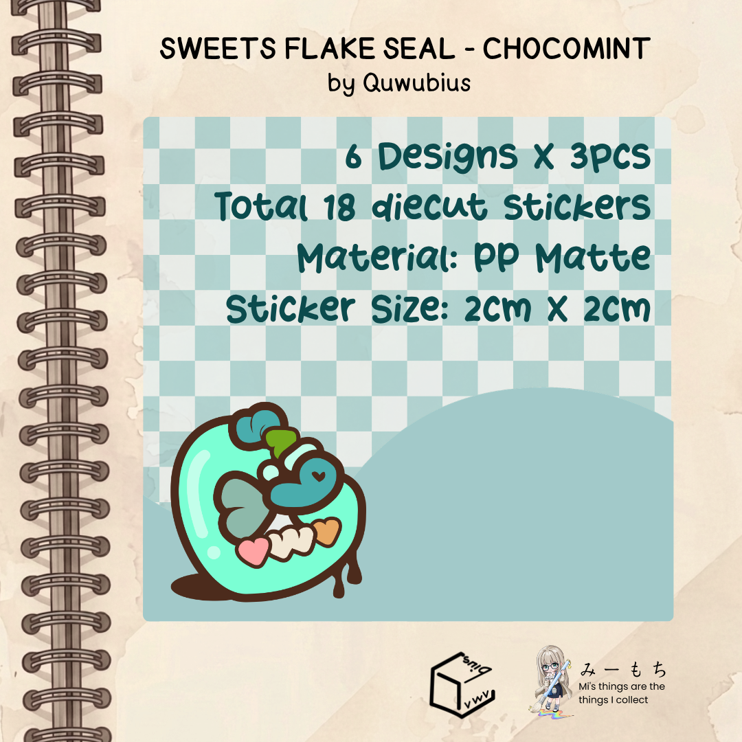 Sweets Flake Seal - ChocoMint