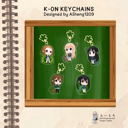 K-on Keychain Collection