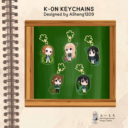 K-on Keychain Collection