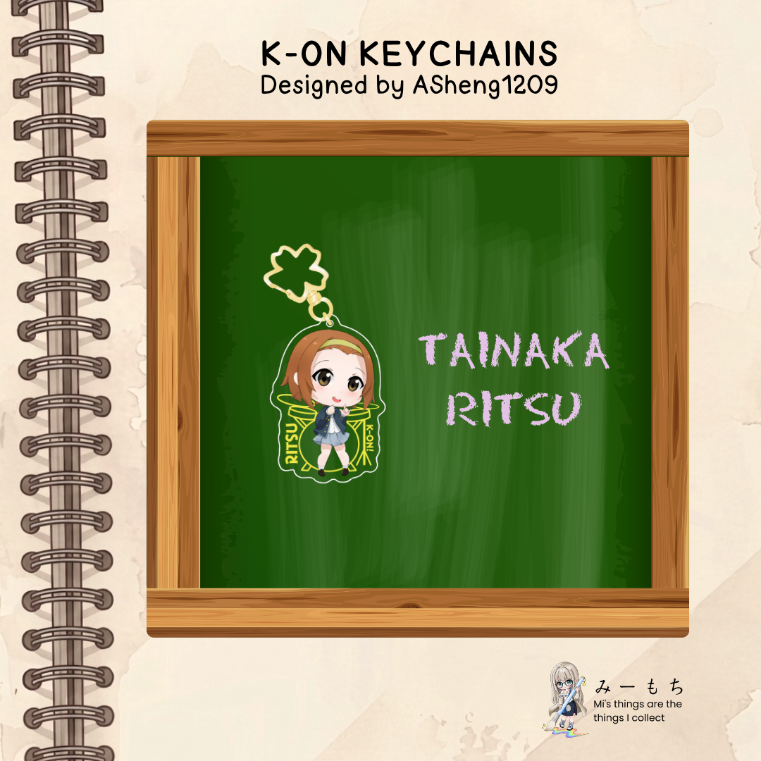 K-on Keychain Collection