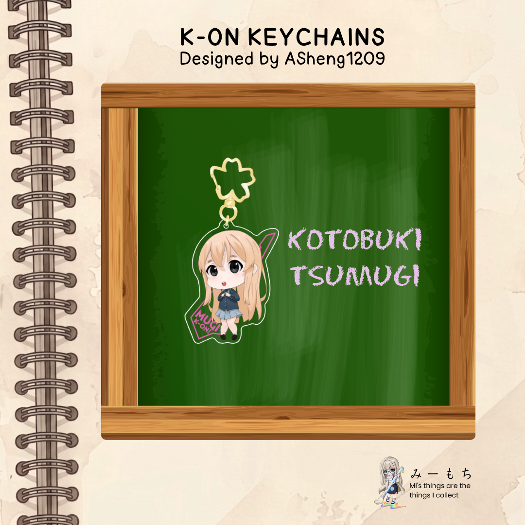 K-on Keychain Collection