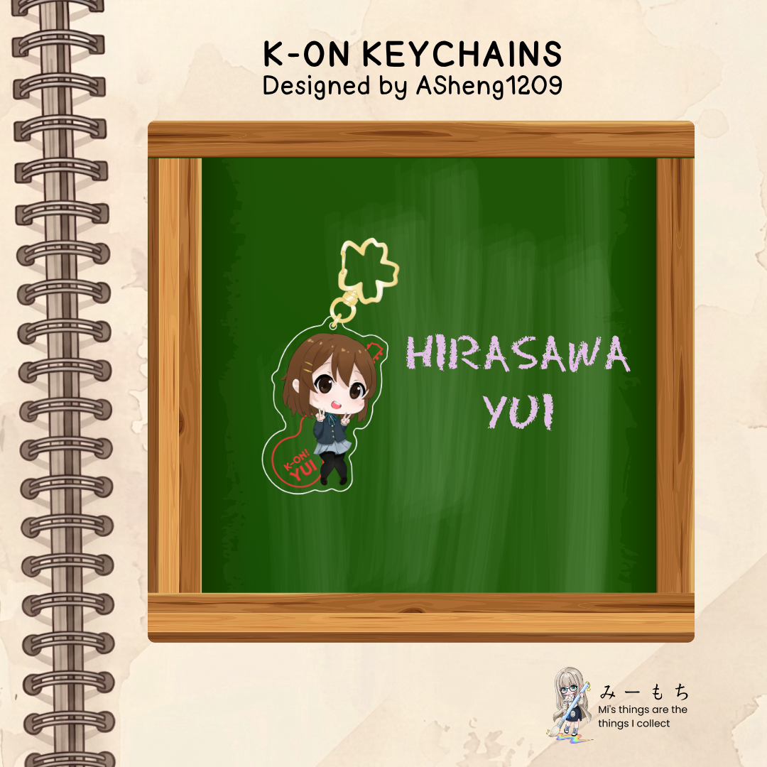 K-on Keychain Collection
