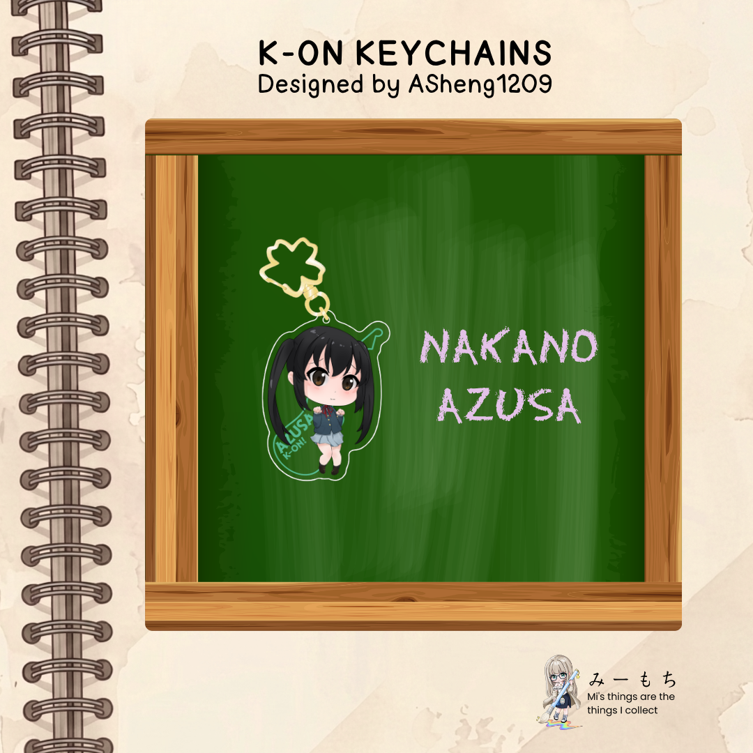 K-on Keychain Collection