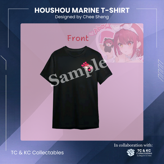 Houshou Marine Graphic T-shirt