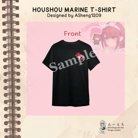 Houshou Marine Graphic T-shirt