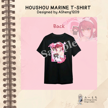 Houshou Marine Graphic T-shirt
