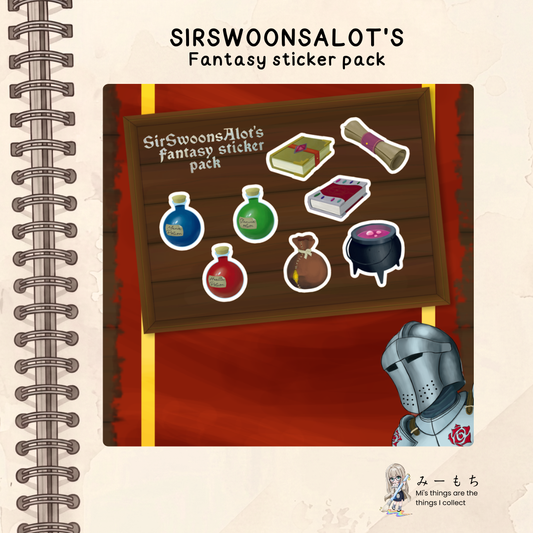 SirSwoonsAlot's Fantasy Sticker Pack