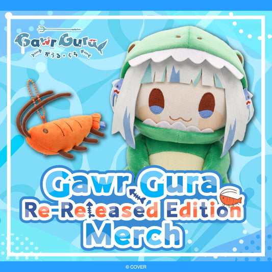Gawr Gura Re-Released Edition Merch