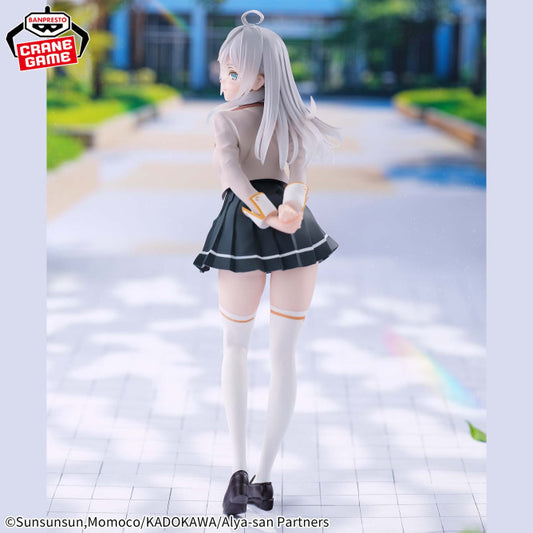 Alya Sometimes Hides Her Feelings In Russian Glitter & Glamours Alya School Uniform (ABP69609)